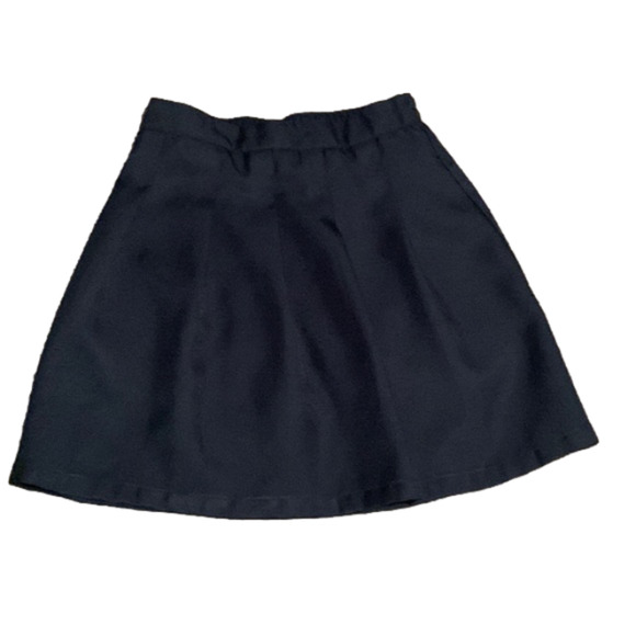 EUC! School Uniform pleated skirt, navy. 17” top to bottom. - Picture 1 of 3